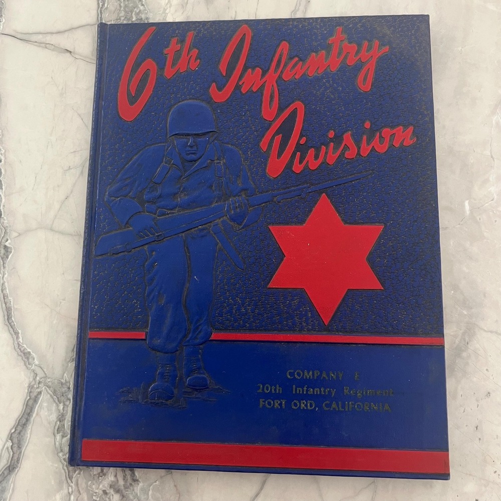 Antique yearbook 6th Infantry Division Fort Ord‎